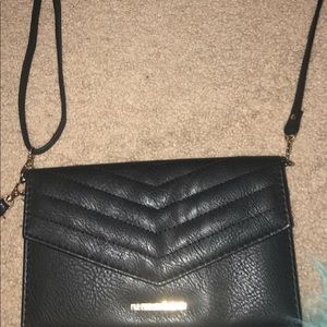 Black crossbody purse
